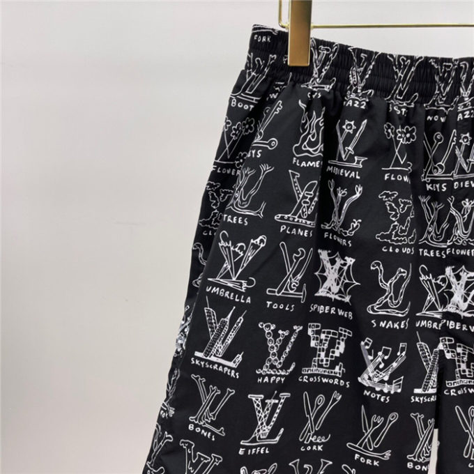 louis vuitton sweat shorts