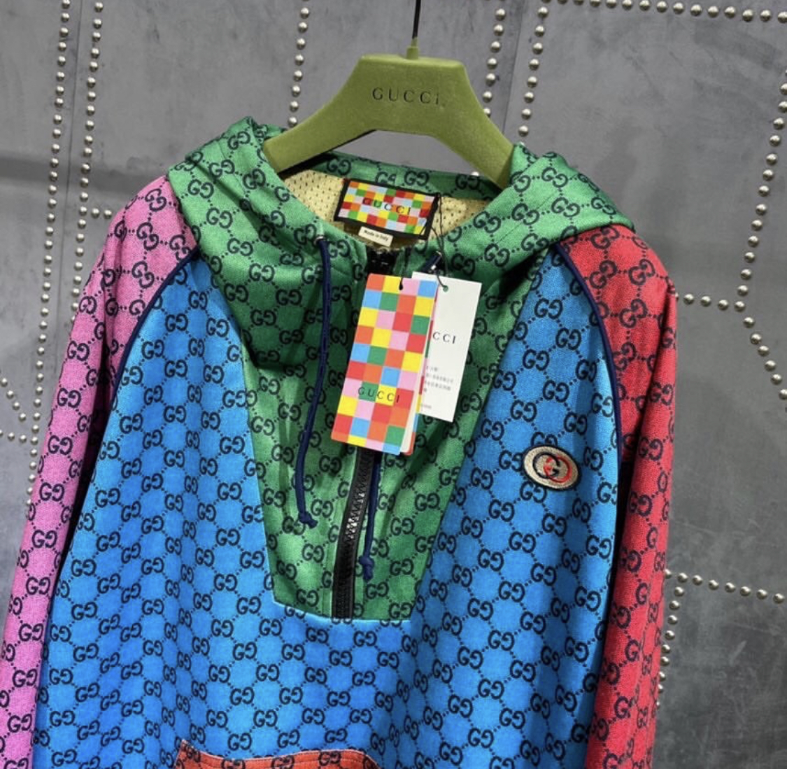Gucci Multicolor jersey sweatshirt – billionairemart