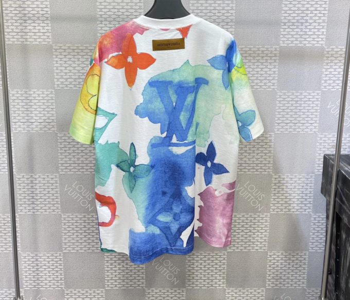 This Louis Vuitton Watercolor Short Sleeve Shirt is perfect for any summer  outfit. From Louis Vuitton's SS2020 Spring/Summer collection…