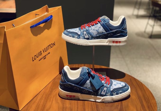 Louis Vuitton Denim New Sneaker – billionairemart