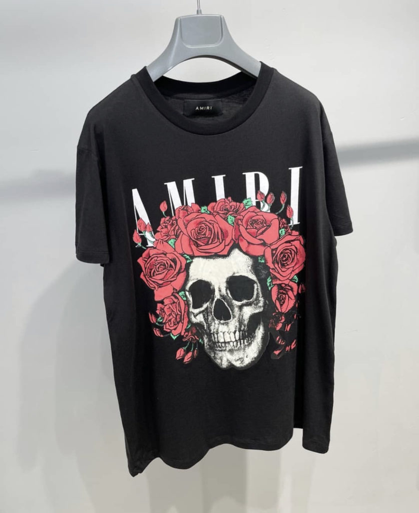 amiri t shirt skull