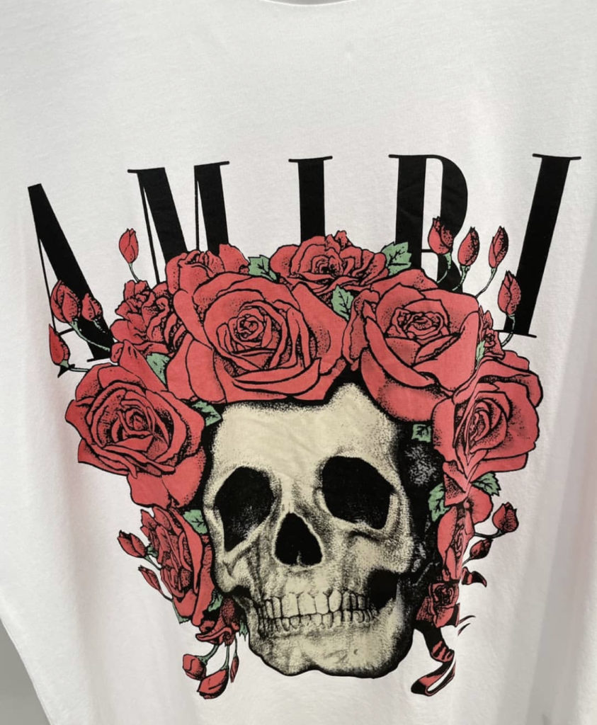 amiri rose shirt