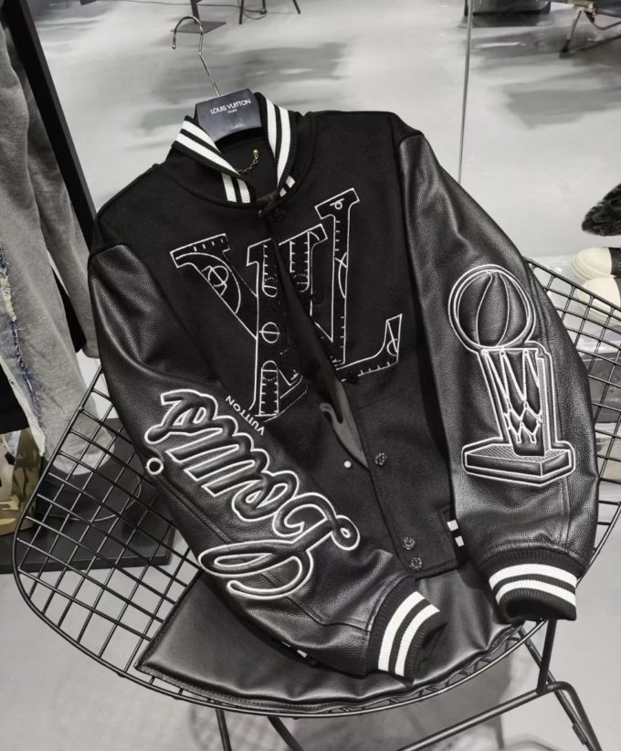 LV X NBA LEATHER BASKETBALL JACKET – billionairemart