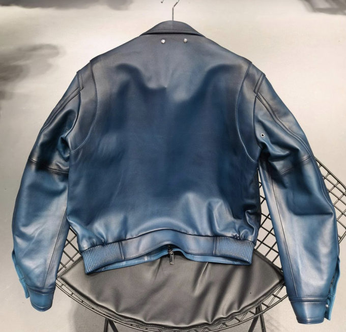 Berluti Patina Leather Jacket – billionairemart