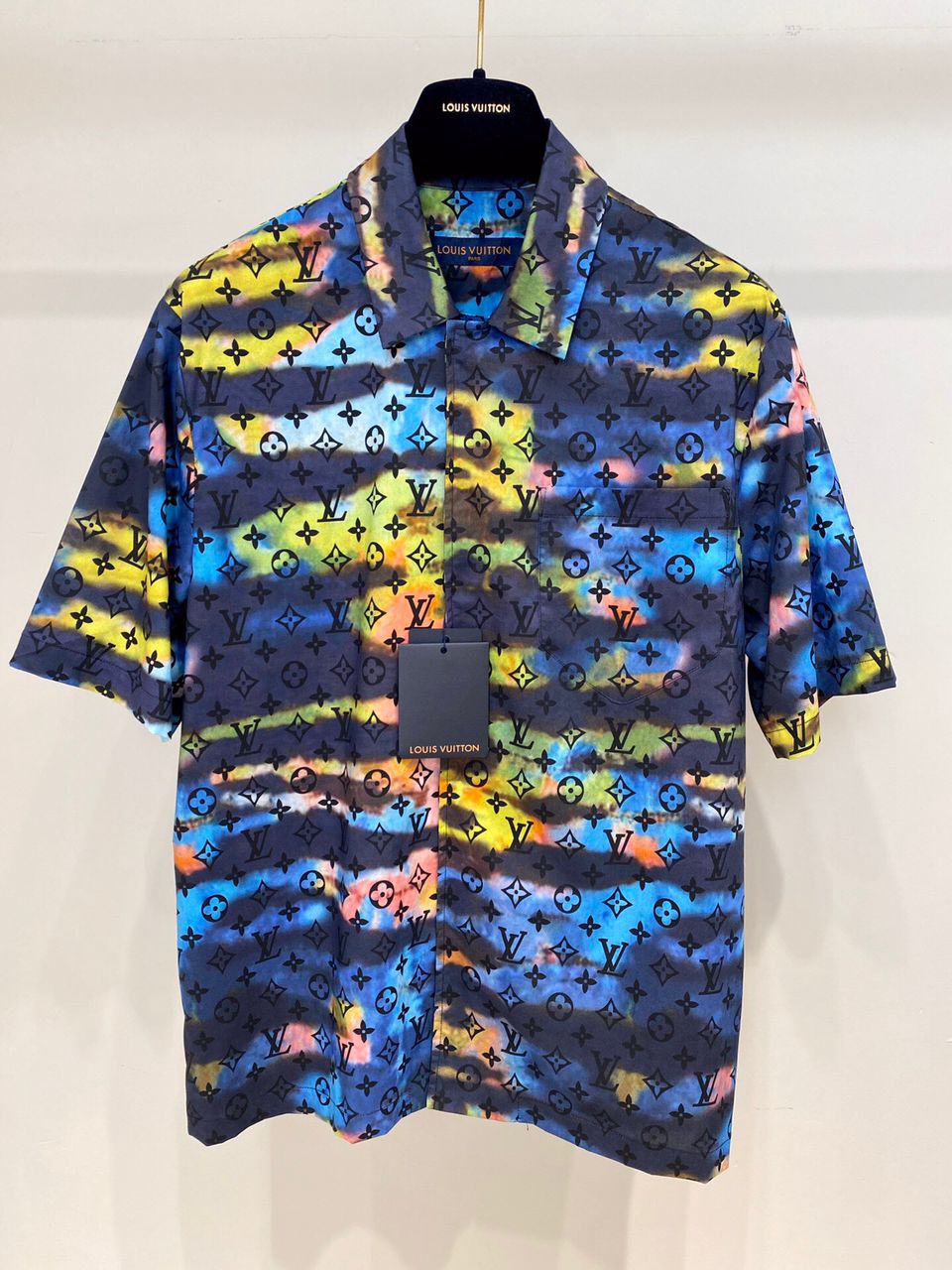 Louis Vuitton Zipped Monogram Tie-dye shirt – billionairemart