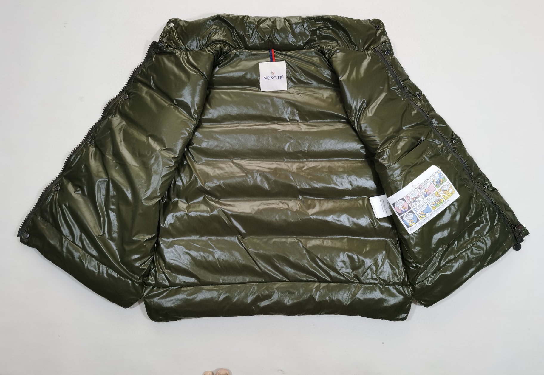 Moncler Army Green Vest – billionairemart