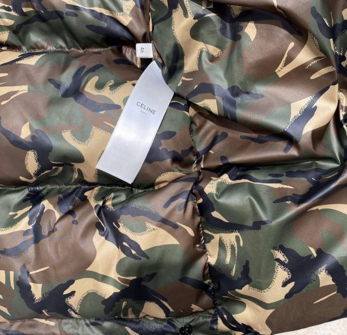 Celine Nylon Camouflage Print Nylon Jacket – billionairemart