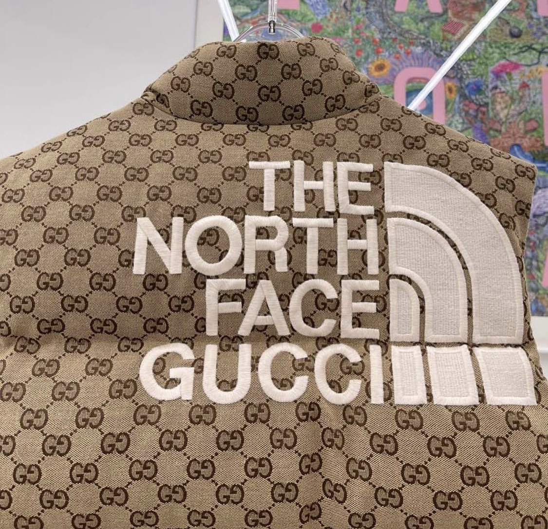 The North Face x Gucci down vest – billionairemart