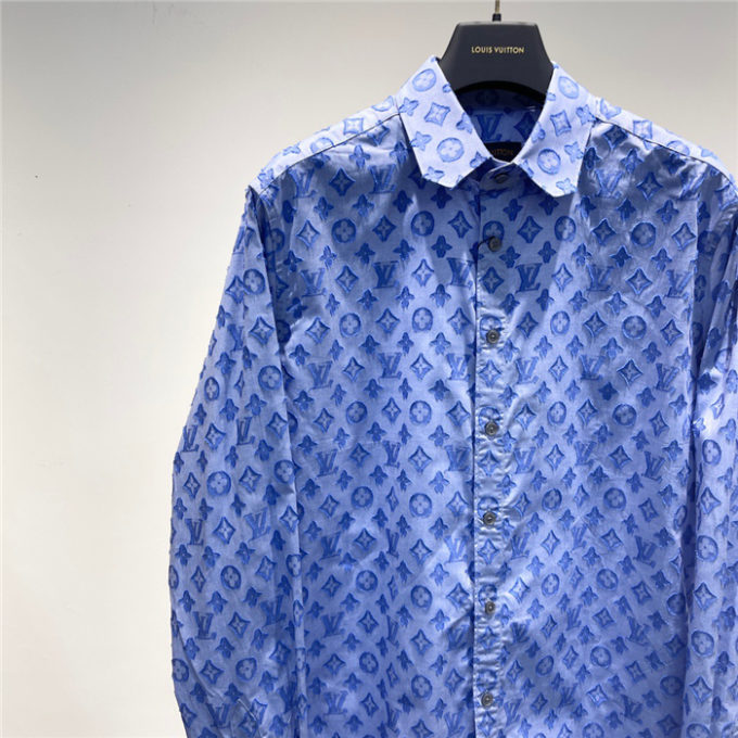 Louis Vuitton Regular Shirt With DNA Collar – billionairemart