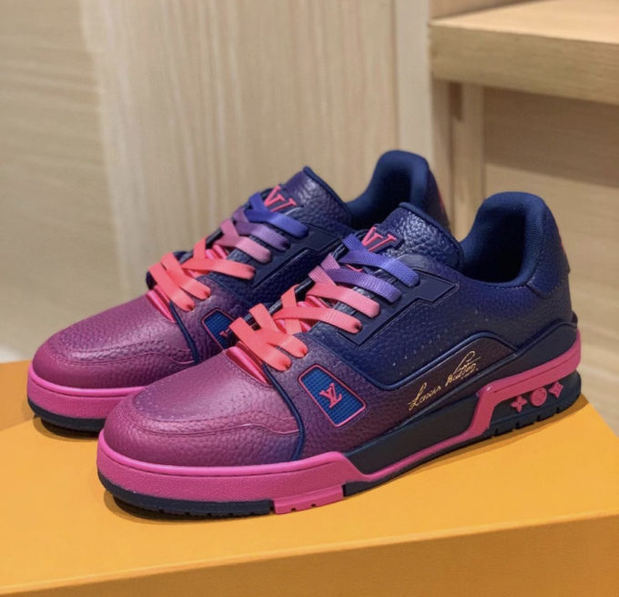 Louis Vuitton colorful tie-dye effect Sneaker – billionairemart