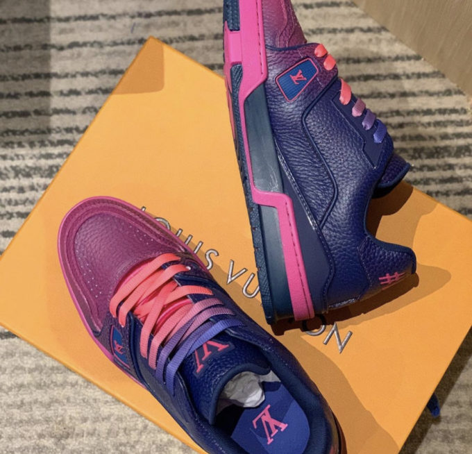 louis vuitton tie dye shoes