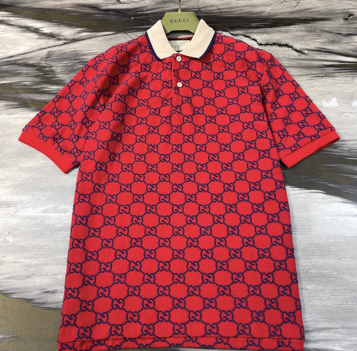 Gucci GG stretch cotton polo Shirt – billionairemart
