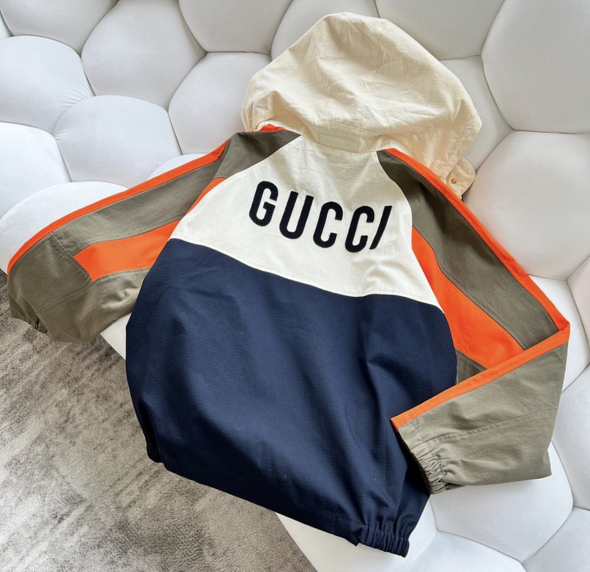 Gucci Pineapple cotton nylon jacket – billionairemart
