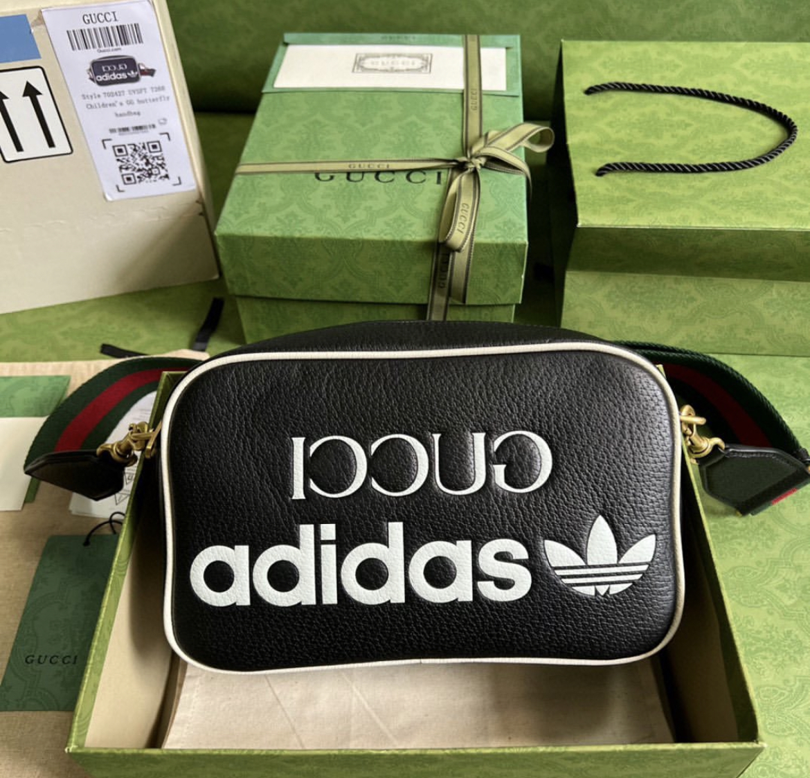 Adidas x Gucci small shoulder bag – billionairemart