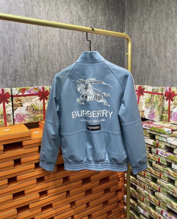 Burberry X Supreme Jacket – billionairemart