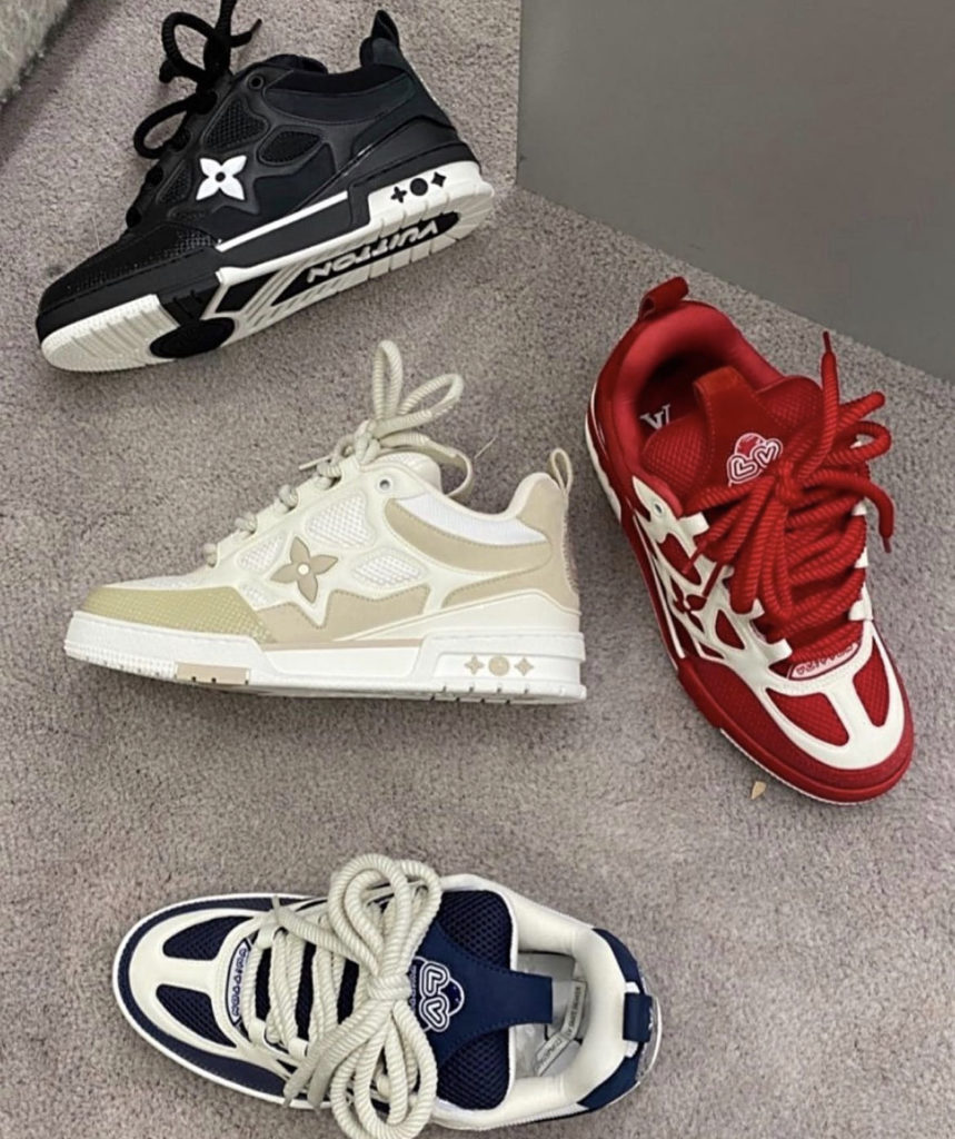 louis vuitton comet sneakers