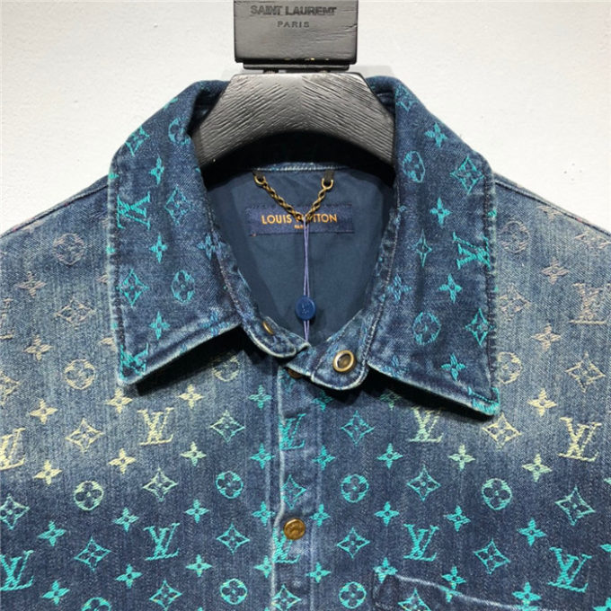 Louis Vuitton Rainbow Monogram Denim Set – billionairemart